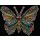 Kolorowanka welwetowa Motyl, 47x35 cm